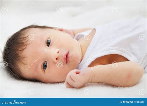 Two-weeks old baby boy stock photo. Image of beautiful - 49022958