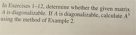 Image result for How Do You Know If a Matrix Is Diagonalizable