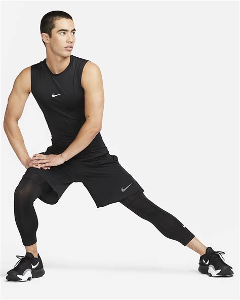 Nike Pro Men's Dri-FIT Tight Sleeveless Fitness Top. Nike IN