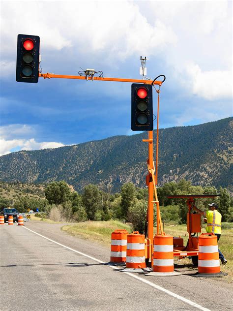 Portable Traffic Signals Temporary Traffic Lights: Understanding The