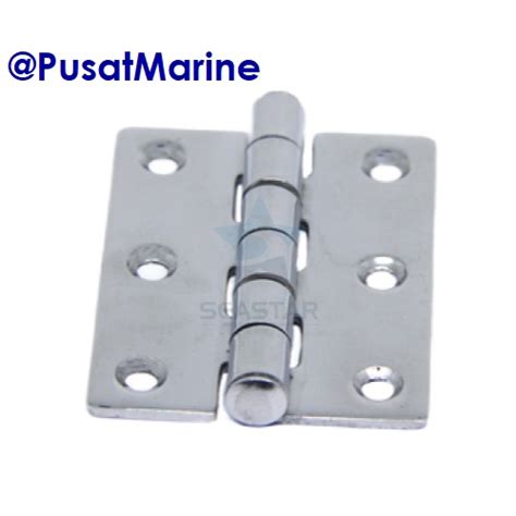 Engsel Hinge SS 304 50mmx35mm 52602 Seastar - Pusat Marine
