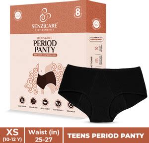 Senzicare Teen Girls Reusable Leak Proof Highly Absorbent Period ...