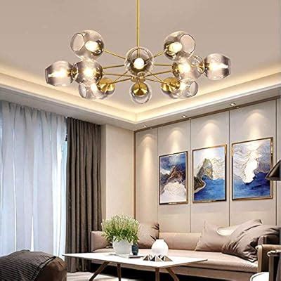Buy Machine Ceiling Light Sputnik Chandelier Mid Century Globe Pendant ...