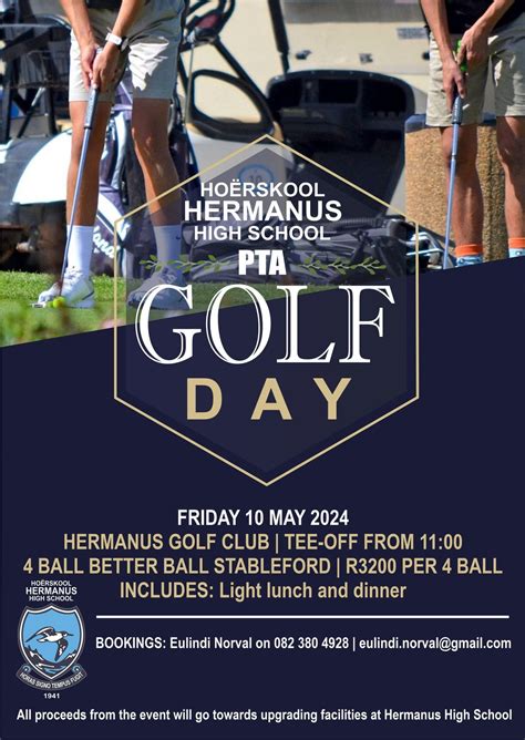 Hermanus High School PTA Golf Day, Golf Road, 7200 Hermanus, South ...