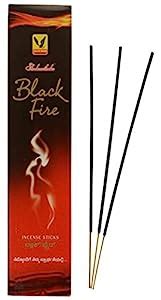 Black Fire Incense Sticks (Box of 12 Packets, TF0025) : Amazon.in: Home ...