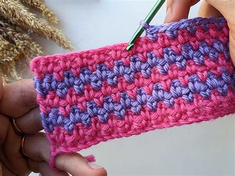 Image result for How to Crochet a Two Color Pattern