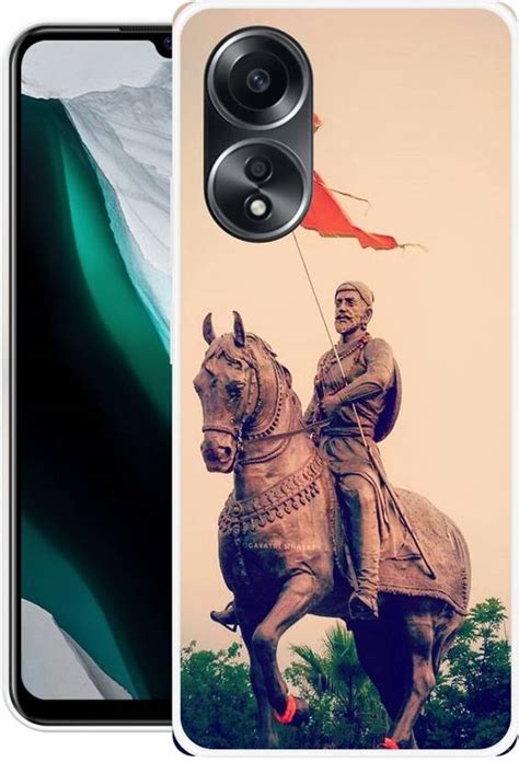 GRAFIQE Back Cover for OPPO A58 SHIVAJI, CHATRAPATI SHIVAJI MAHARAJ ...