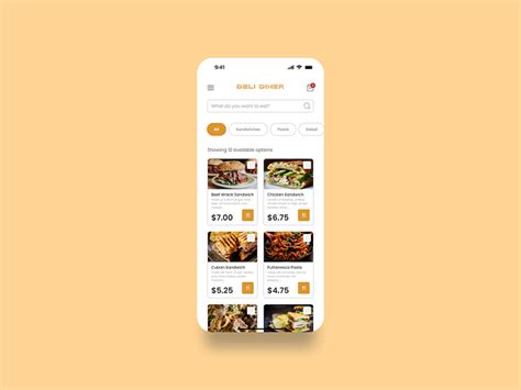 Image result for Menu UI