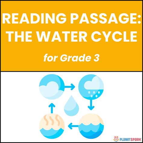 Class 3 Reading Passage on The Water Cycle | PlanetSpark