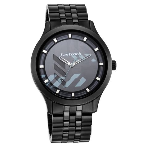 Buy Online Fastrack Gamify Quartz Analog Grey Dial Metal Strap Watch ...