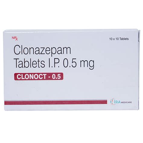 Clonoct-0.5 Tablet 10's | Uses, Side Effects, Price | Apollo Pharmacy