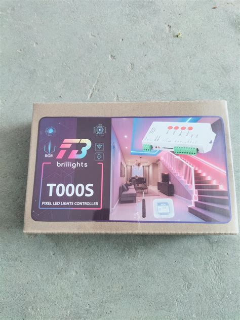 Brilights T1000S LED RGB Pixel Controller with SD Card for WS2811 2801 ...