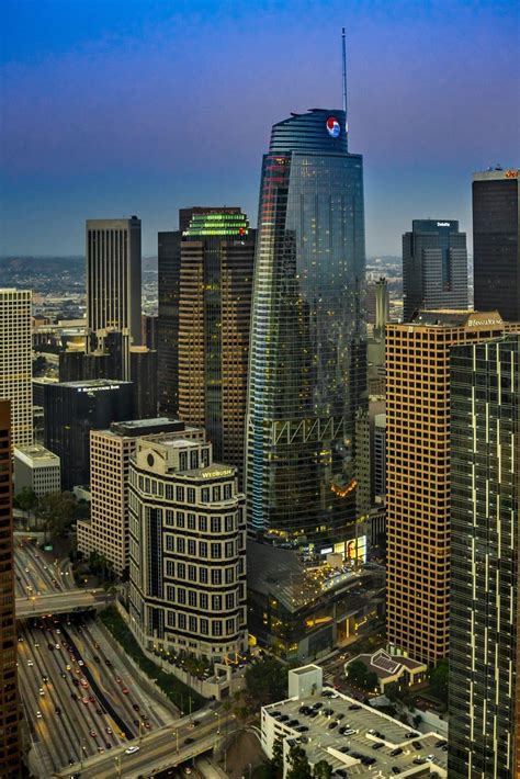 Wilshire Grand Tower, Los Angeles. Completed in 2017 : r/skyscrapers