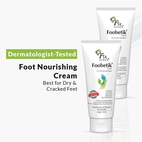 Foobetik Foot Cream pack of 2 - For Cracked Heels & Rough Feet ...