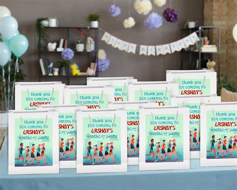 Marathon Theme Oversized Return Gift Bag | Return Gift Bags – Party ...