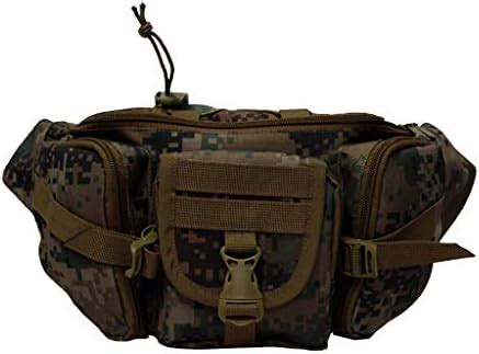 AllExtreme EXWBRB1 Waist Bag for Men-Women Multi Pocket Hiking Travel ...