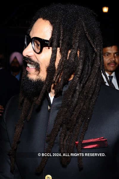 Rohan Marley during the Royal Salute - Maharaja of Jodhpur Golden ...