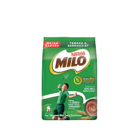 NESTLÉ MILO® CHOCOLATE MALT POWDER Soft Pack 2kg – The Everyday Grocery