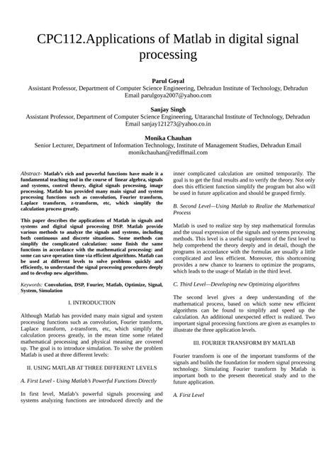 Image result for MATLAB Signal Processing On-Ramp