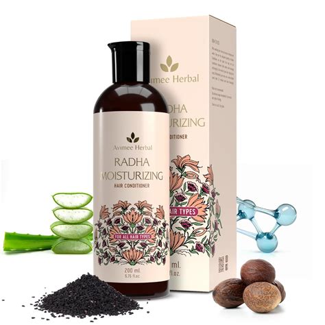 Buy AVIMEE HERBAL Radha Moisturizing Hair Conditioner With Hyaluronic ...