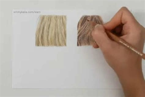 Image result for Color Pencil Hair Tutorial Men