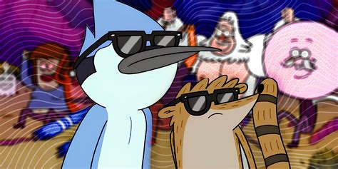 Regular Show Characters Rigby