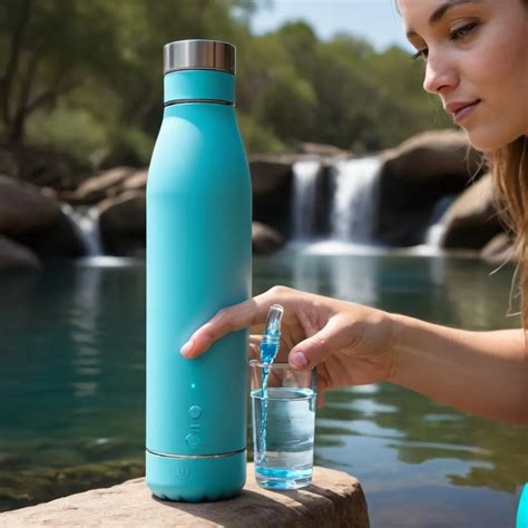 Create smart water bottles that track hydration leve...