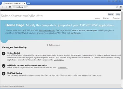 Creating Online Application Website Using ASP.NET MVC 的图像结果