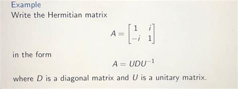 Hermitian Matrix Example 的图像结果