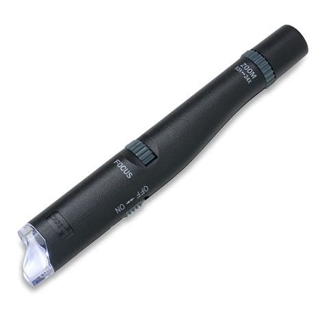 CARSON MicroPen™ LED Lit 24x-53x Magnification Pocket Microscope Pen MP ...