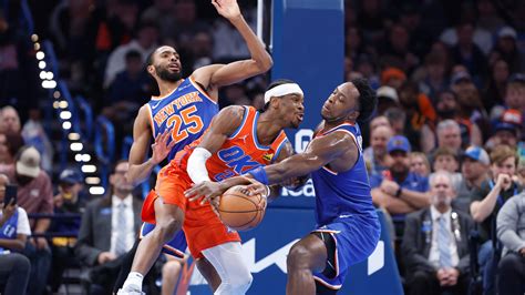 NBA Twitter reacts to Thunder's 117-107 comeback win over Knicks