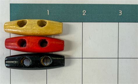 Wooden Toggle - Rounded Medium – Bag Makers Bazaar