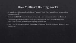 Image result for Multicast Routing Example