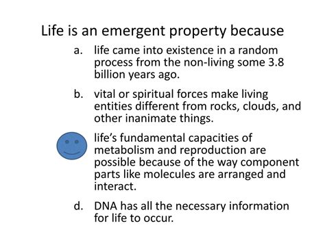 PPT - Emergent properties Why is the whole greater than the sum of its parts? PowerPoint ...