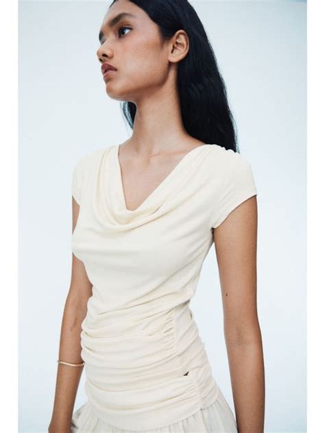 Buy Stylish Cowl Neck Tops Collection At Best Prices Online