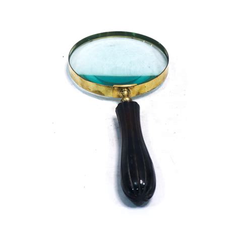 Brass Magnifying Glass Magnifier WithBeautiful Handle Nautical ...