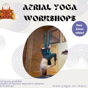Aerial Yoga Workshop, Yoga on Main, Elkin, 27 July 2024 | AllEvents.in