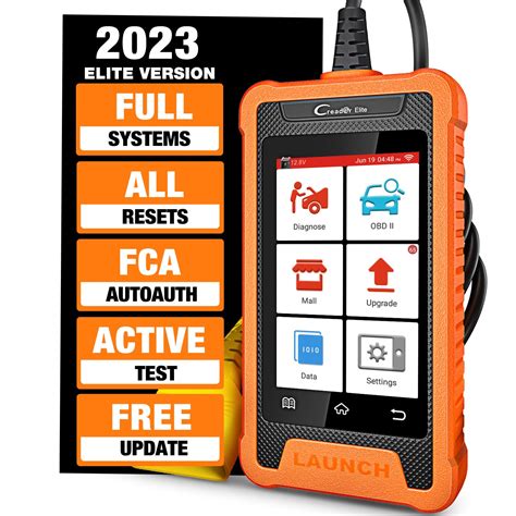 Buy 2023 Launch X431 Elite Bidirectional Tool fit for Chrysler Dodge ...