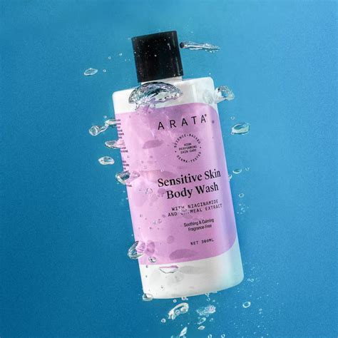 Sensitive Skin Body Wash with Niacinamide | Gently Cleanses | Reduces ...