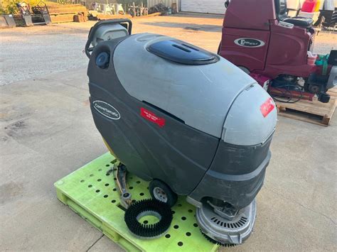 Nilfisk Advance Floor Scrubber, Model Convertamatic X26D-C, Serial ...