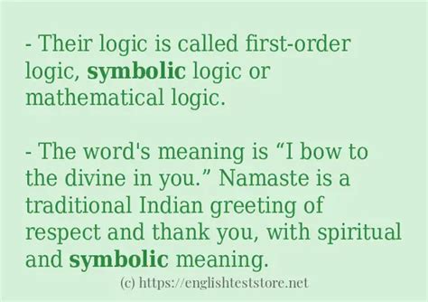 Image result for Symbolic Language Example