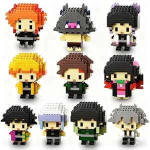 10 Kill Demon Figures Building Block Set, Top Popular Monster Slayer ...