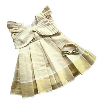 Buy Picksparrow Baby Girl Frock/Traditional Dress/Ethnicwear with ...