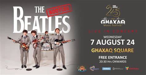 The Bootleg Beatles - Live in Concert, Ghaxaq Square, 7 August 2024 ...