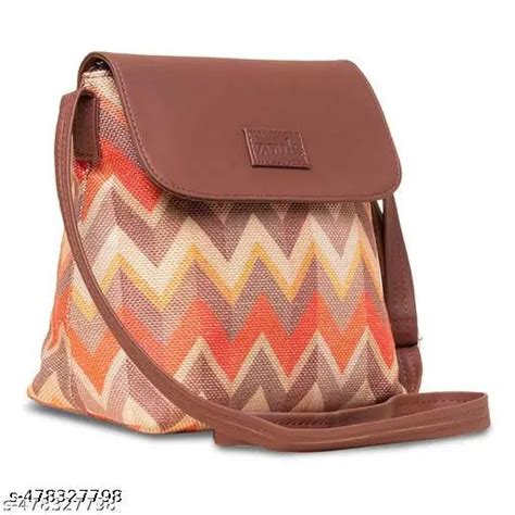 Zouk Tidal Wave Flap Sling Bag