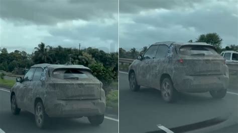 Tata Punch Facelift Test Mule Spotted on Highway