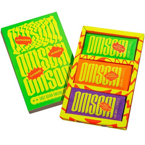 Buy East Asian Omsom Sampler - Japanese Yuzu Miso Glaze, Korean Spicy ...