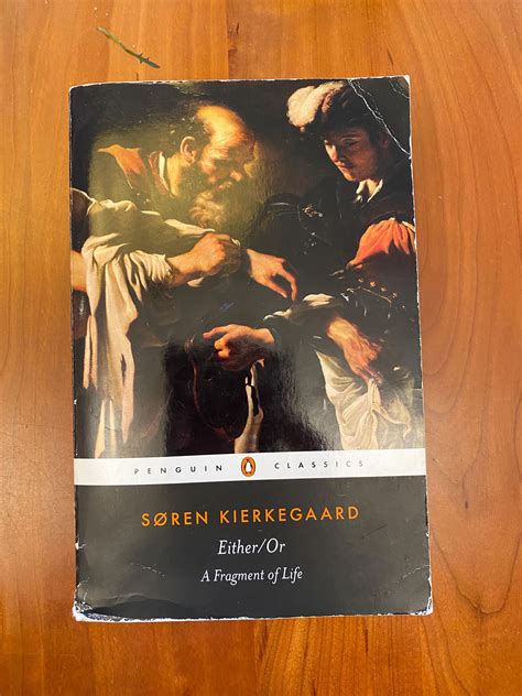 Either/or by Soren Kierkegaard - Penguin Classics 2004 - Etsy Canada en ...