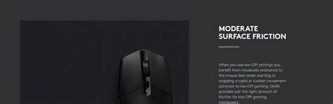 Logitech G640 Black Large Gaming Mouse Pad