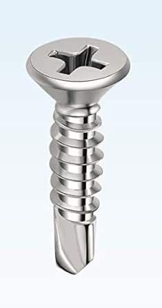 PAT Plus Self Drilling Screws SDS CSK Head, Size: 7 x 38 (500 Pcs. Pack ...